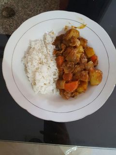 Foto resep beef curry rice rumahan simple 