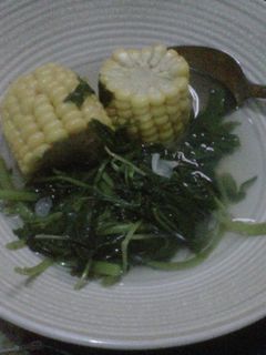 Foto resep Sayur Bening Bayam Jagung Manis