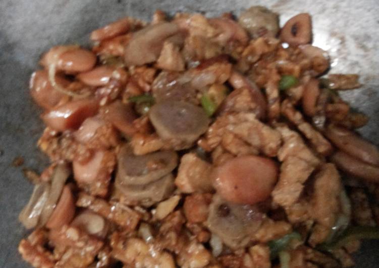 Cara mudah mengolah Tempe Sosis Baso Saus Tiram Anti Gagal