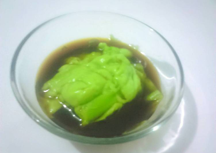 Bubur sumsum pandan