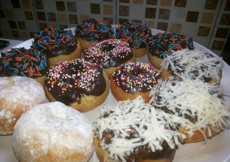 Donat klasik no ribet