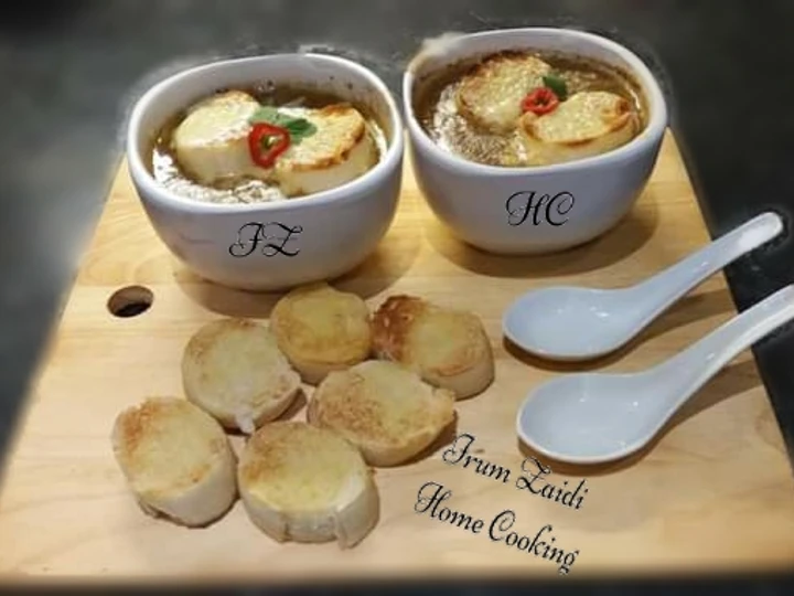 Easy Ways Prepare Recipes 🍝🍲French Onion Soup🍲🍝 the  Makes Drooling Appealing.