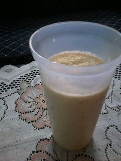 Foto resep Apple Peach Yogurt Smoothies