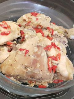 Foto resep Ayam Kukus lemon