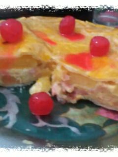 Una foto de Tarta agridulce de anana 