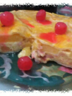 Una foto de Tarta agridulce de anana