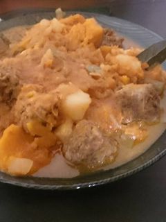 Una foto de Estofado de chorizo