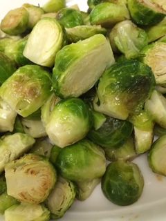 A picture of Roasted Brussels Sprouts.