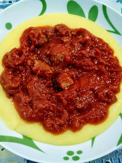 Foto di Polenta e salsiccia