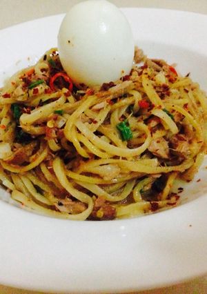 Foto resep spaghetti tuna speedy 