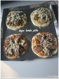 Foto resep pizza semur daging
