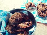 Galletas veganas de avena y chocolate!