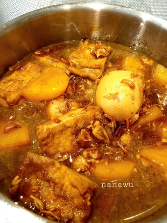 Cara Gampang Membikin Resep Semur tahu telur kentang (kaya rempah) yang Enak Banget Anti Ribet, Uenak Banget