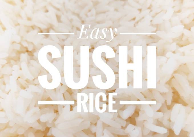 Recipe of Favorite Sushi Rice🍣