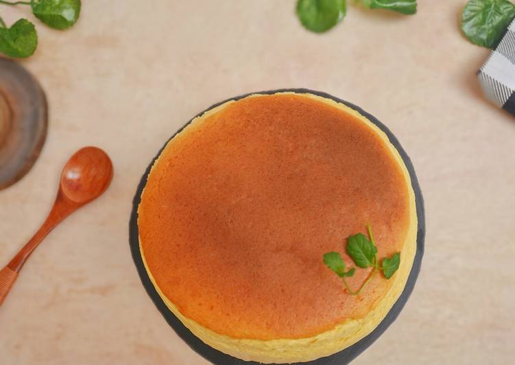 Cara Membuat Souffle Cheesecake / Japanese cheesecake, Menggugah Selera