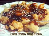 Cumi crispy saus tiram