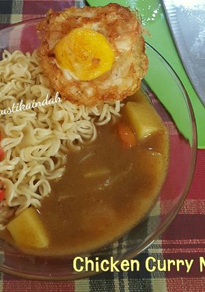 Foto resep CHICKEN CURRY NOODLE