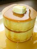 Thick Fluffy Pancakes Using Pancake Rings and Mix