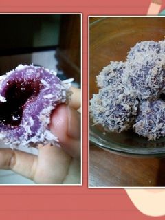 Foto resep klepon coklat ubi ungu