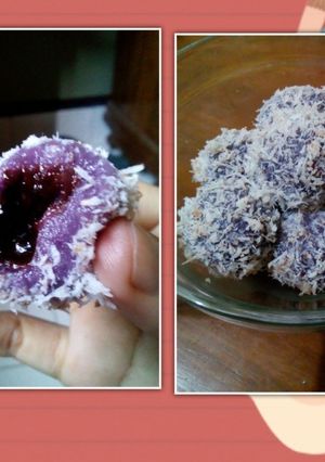 Foto resep klepon coklat ubi ungu