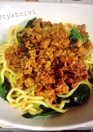 Foto resep Mie Ayam Ala Gerobak