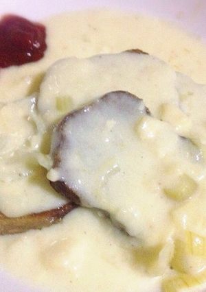 Foto resep Lidah Sapi Saus Keju