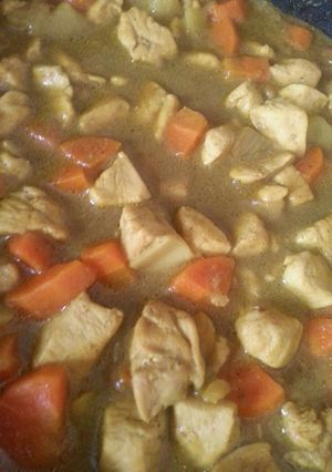 Foto resep Chicken Veggie Curry