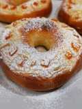 Tortell de Sant Antoni de anís y naranja con crema pastelera