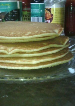 Foto resep pancake buttermilk