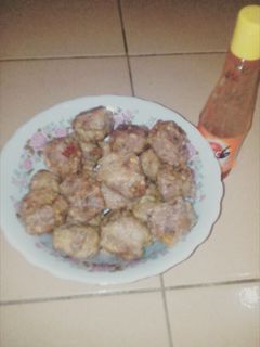 Foto resep tempe gumpal goreng lapis telur