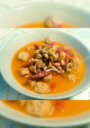 Foto resep Tahu Tempe Tumis santan