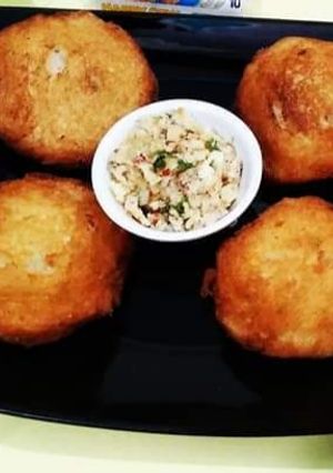 A picture of Bread kachori.