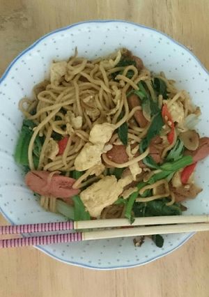 Foto resep mi goreng simple