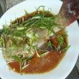 Steam ikan kerapu merah