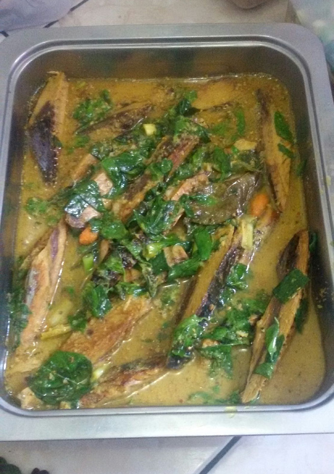 Foto resep Pindang Tongkol Bumbu kuning kemangi