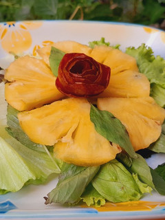 Hình của món Salad thơm/dứa.