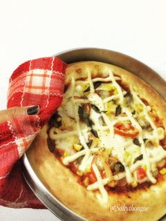 Foto resep Chicken Saussage Pizza