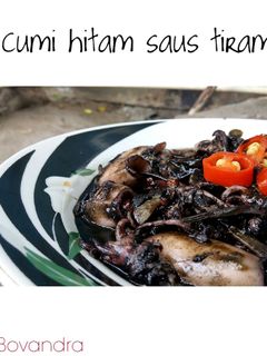 Foto resep Cumi Hitam Saus Tiram