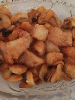 Foto resep Ayam fillet saos jamur asam manis