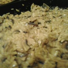 A picture of Gourmet Mushroom Risotto.