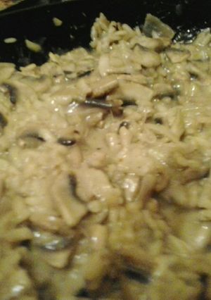 A picture of Gourmet Mushroom Risotto.