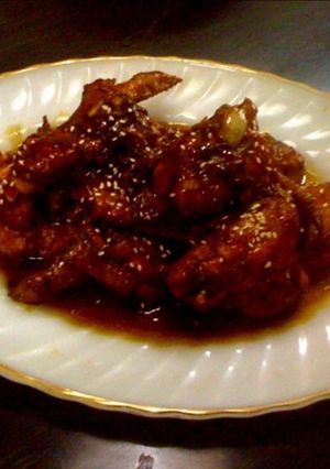 Foto resep Ayam Goreng Mentega Wijen