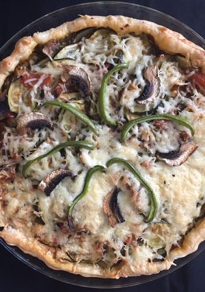 Une photo de Tarte aux légumes de saison