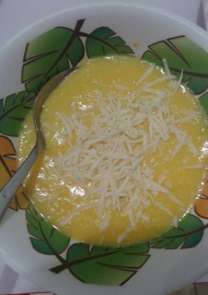 Foto resep Bubur jagung keju (burjake)