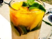 A picture of lemon ginger mojito