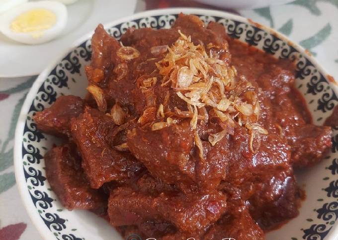 Resep Daging Sapi Masak Habang Merah Khas Banjar Oleh Mamake Wawa