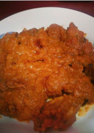 Foto resep Ayam Pedas Bumbu Rujak