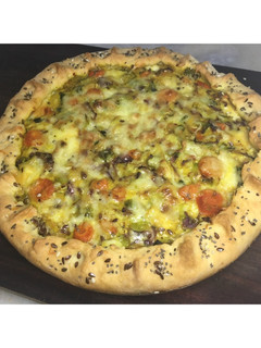 Una foto de Tarta mix de verduras