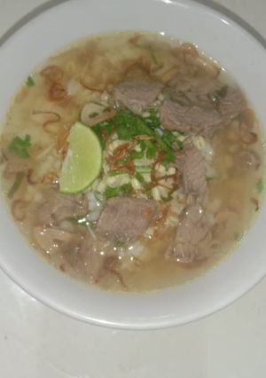 Foto resep Soto seger boyolali mbok gy