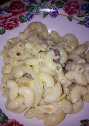Foto resep creamy mushroom macaroni